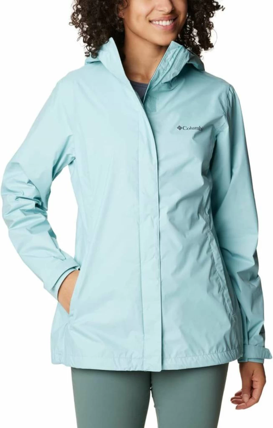 Columbia Women's Arcadia II Waterproof Rain Jacket - Lightweight Outdoor Windbreaker for Hiking & Travel