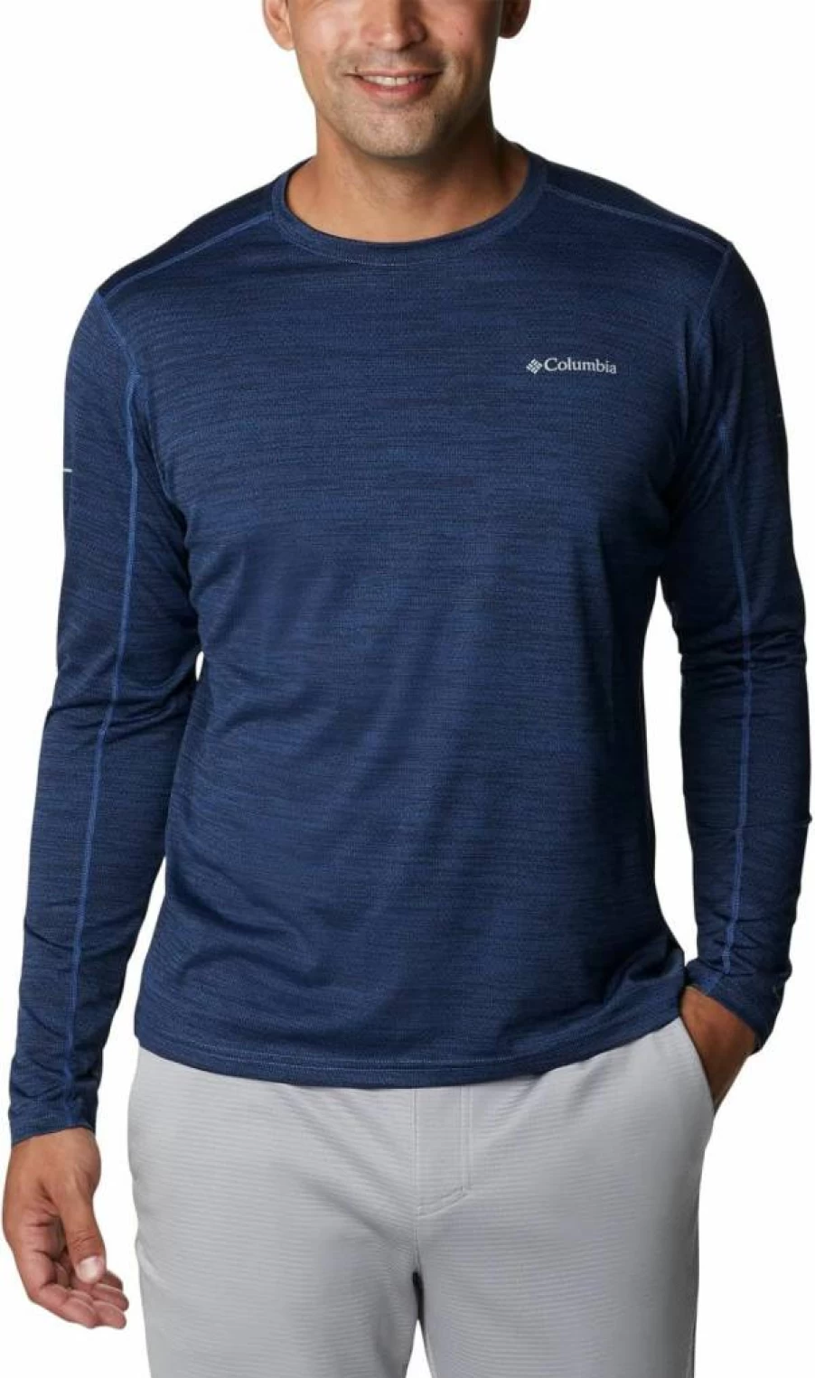 Columbia Men's Alpine Chill Zero Long Sleeve Jacket - Lightweight Hiking & Outdoor Performance Shirt