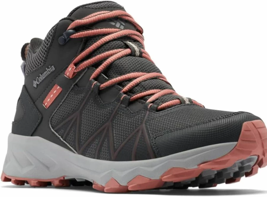 Columbia Women's PeakFreak II Mid OutDry Waterproof Hiking Shoes - Lightweight Trail Boots for Outdoor Adventures