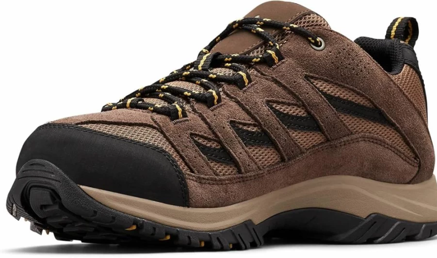 Columbia Men's Crestwood Waterproof Hiking Shoes - Lightweight Trail Outdoor Trekking Footwear
