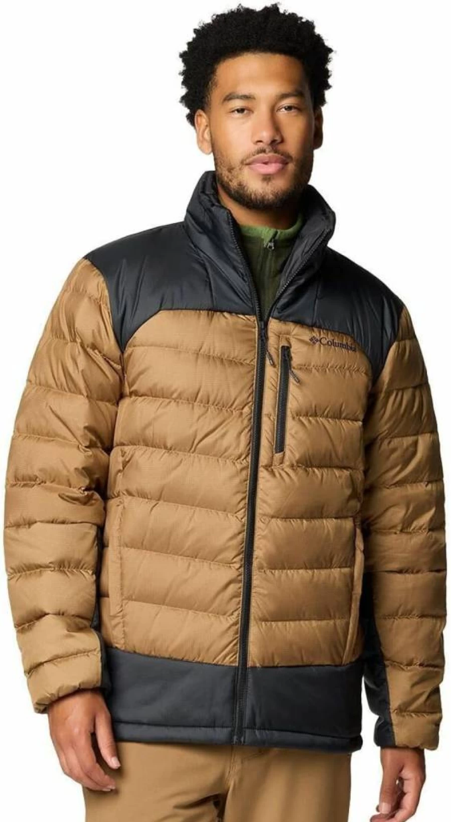 Columbia Men's Autumn Park II Down Jacket – Lightweight Water-Resistant Insulated Winter Coat