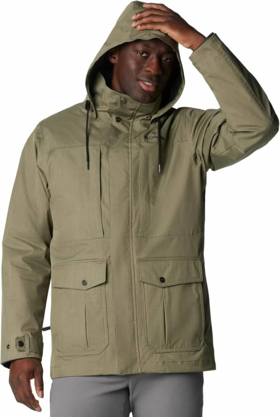 Columbia Men's Horizons Pine II Interchangeable 3-in-1 Waterproof Jacket with Omni-Tech Shell