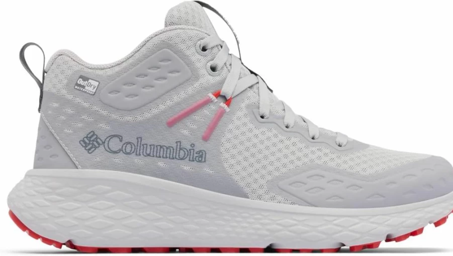 Columbia Women's Konos TRS OutDry Mid Waterproof Trail Running Shoes for Women - Lightweight Hiking Shoes with High Traction