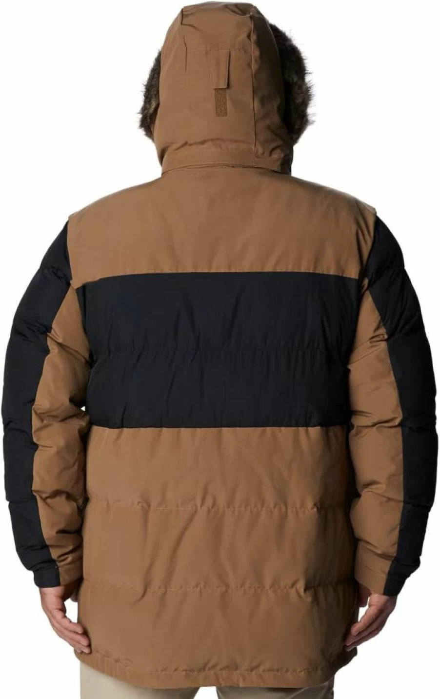 Columbia Men's Marquam Peak Fusion II Parka Jacket - Waterproof Winter Coat, Delta Black, Size Large, Insulated Outdoor Gear for Hiking & Cold Weather