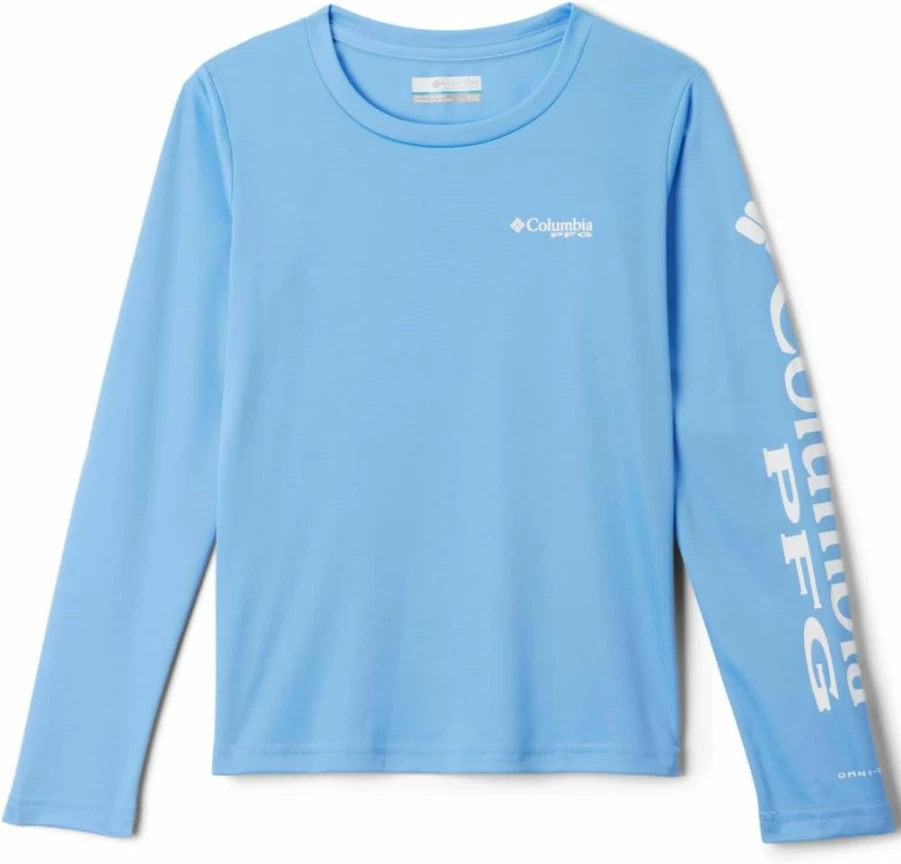 Columbia Girls' Long Sleeve Tidal Tee - Moisture-Wicking Quick-Dry Performance Shirt for Active Kids