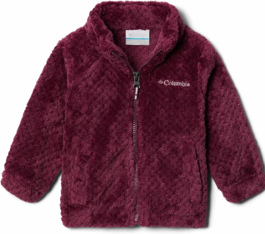 Columbia Baby Boys' Fireside Sherpa Fleece Full-Zip Jacket, Warm & Cozy Winter Outerwear