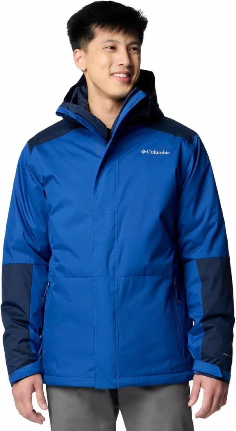 Columbia Men's Point Park Interchange Jacket – Waterproof 3-in-1 Ski Jacket with Omni-Tech Shell & Insulated Liner