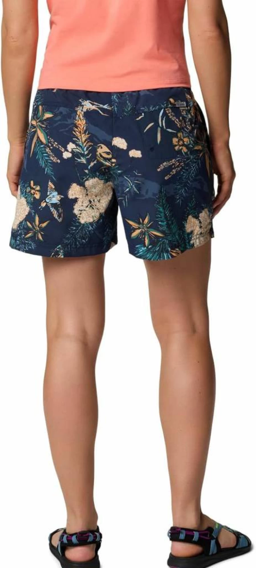Columbia Women's Sandy River Printed Short Sleeve T-Shirt III - Quick-Dry Active Tee