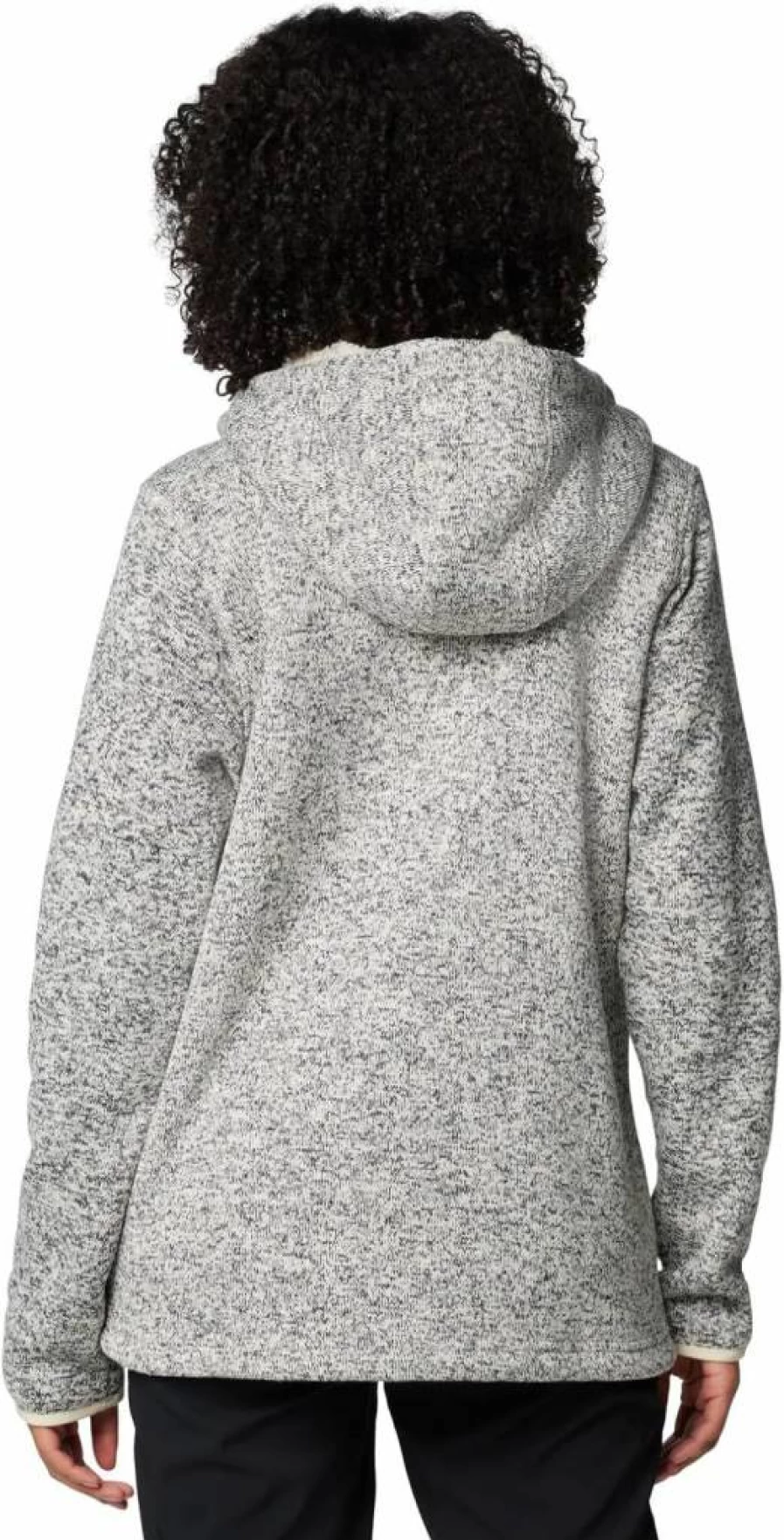 Columbia Women's Sherpa Lined Full Zip Sweater Jacket - Warm Winter Fleece Outerwear
