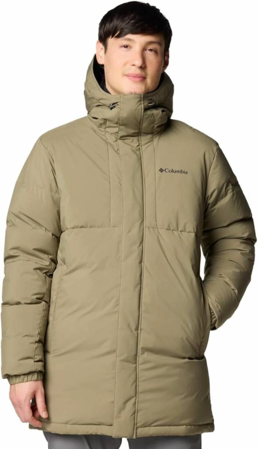 Columbia Men's Aldercrest II Waterproof Down Parka Jacket for Winter Warmth