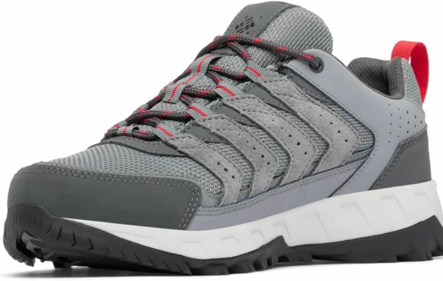 Columbia Men's Strata Trail Low Waterproof Hiking Shoes - Lightweight Outdoor Trekking Footwear for Men