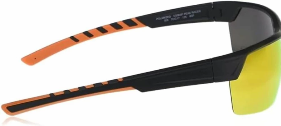 Columbia Men's Peak Racer Rectangular Sunglasses – UV Protection Polarized Outdoor Sports Shades