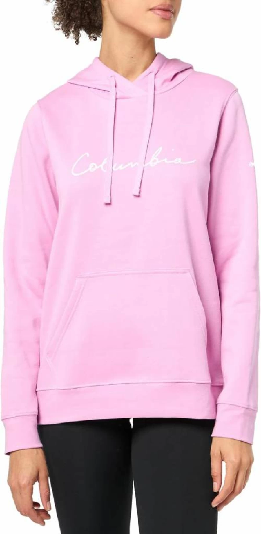 Columbia Women's Trek Graphic Hooded Sweatshirt - Lightweight Fleece Pullover for Hiking & Outdoor Activities