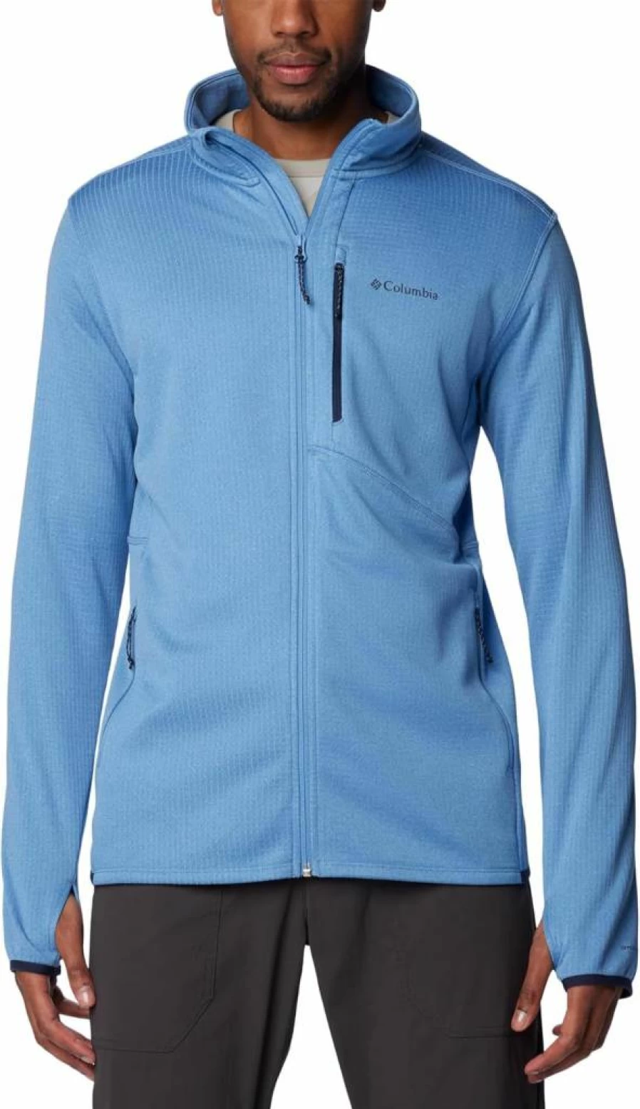Columbia Men's Park View Full Zip Fleece Jacket - Lightweight & Comfortable Outdoor Pullover
