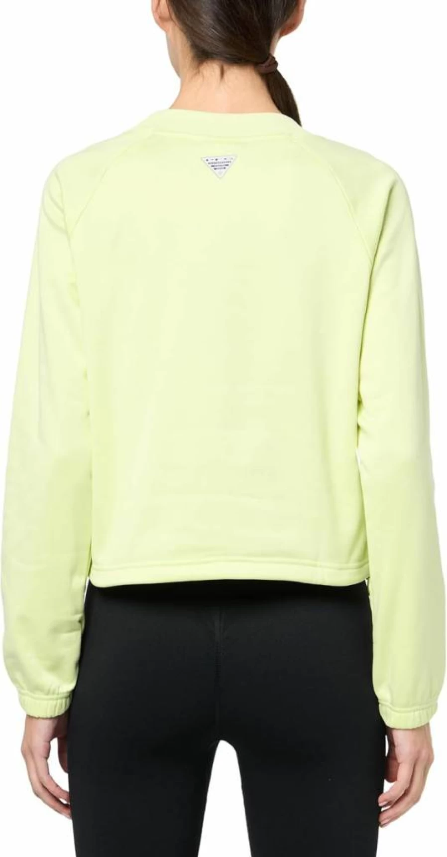 Columbia Women's Tidal Light Cropped Fleece Crewneck Sweatshirt
