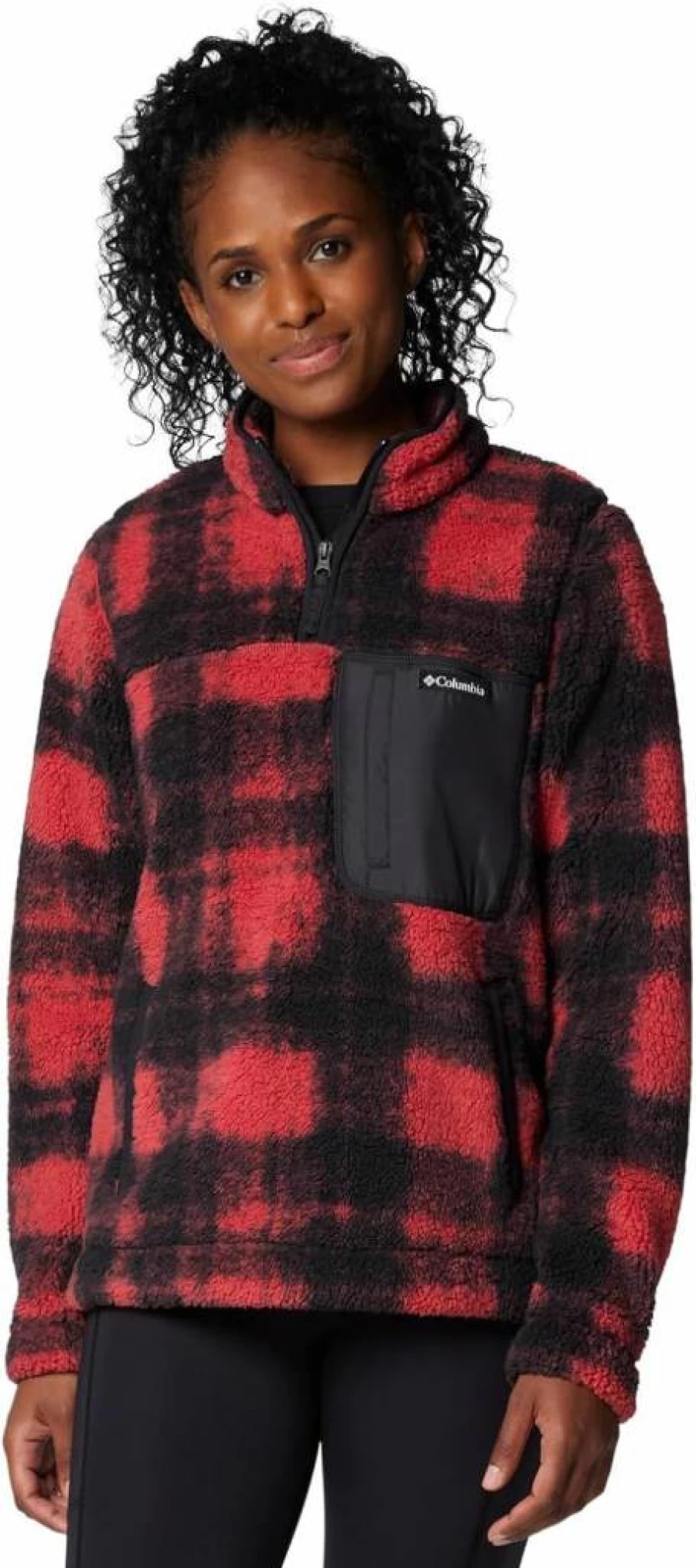 Columbia Women's West Bend 1/4 Zip Fleece Jacket II - Lightweight Outdoor Pullover for Hiking & Camping