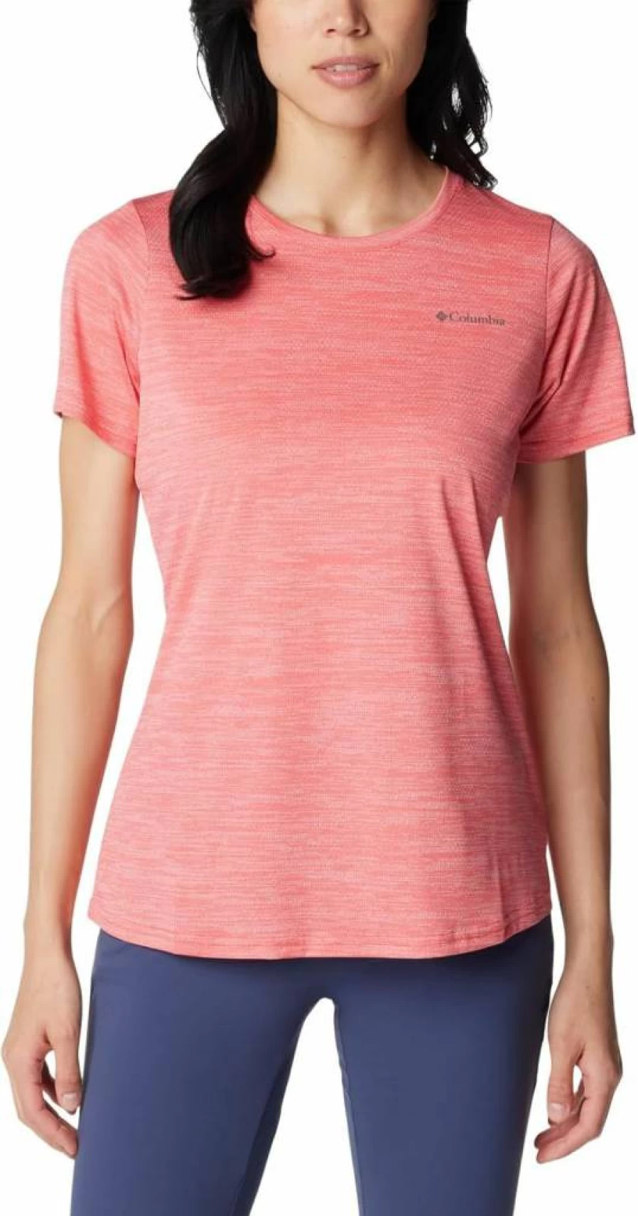 Columbia Women's Alpine Chill Zero Short Sleeve Moisture-Wicking Hiking Tee