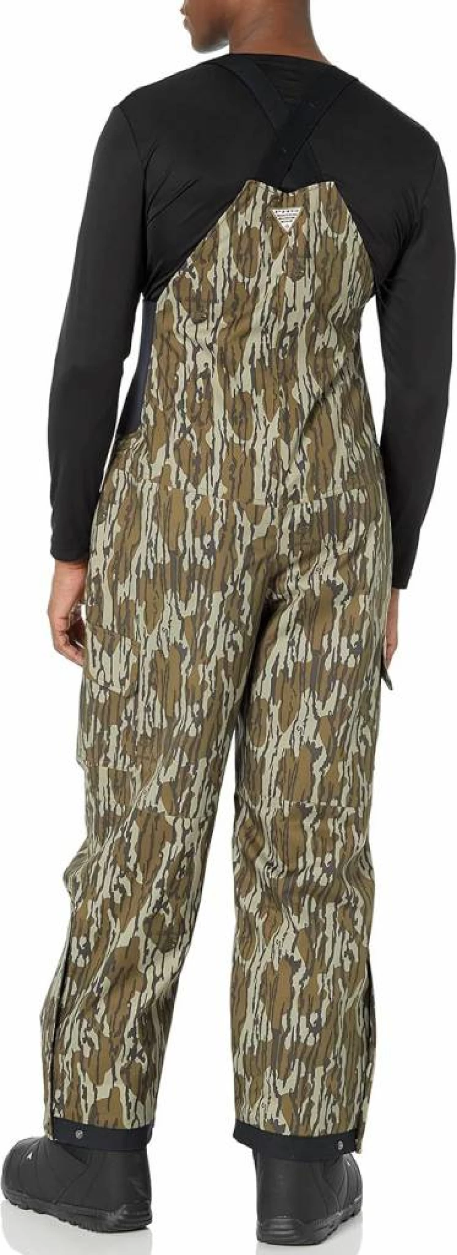 Columbia Men's Widgeon III Bib Waterproof Snow Pants - Winter Insulated Ski Bib Overalls