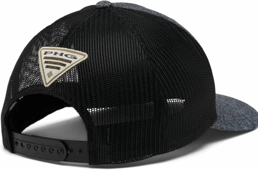 Columbia PHG Leather Game Adjustable Snapback Hat with Flag Logo