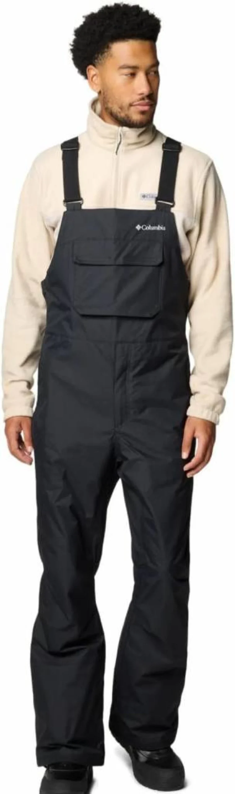 Columbia Men's Iceventure II Waterproof Snow Bib - Winter Ski Pants for Cold Weather Protection