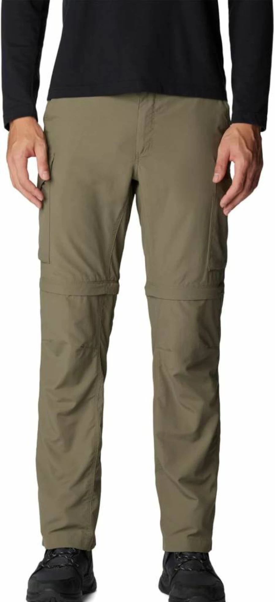 Columbia Men's Silver Ridge Convertible Pants - Lightweight Quick-Dry Hiking Pants with Zip-Off Legs