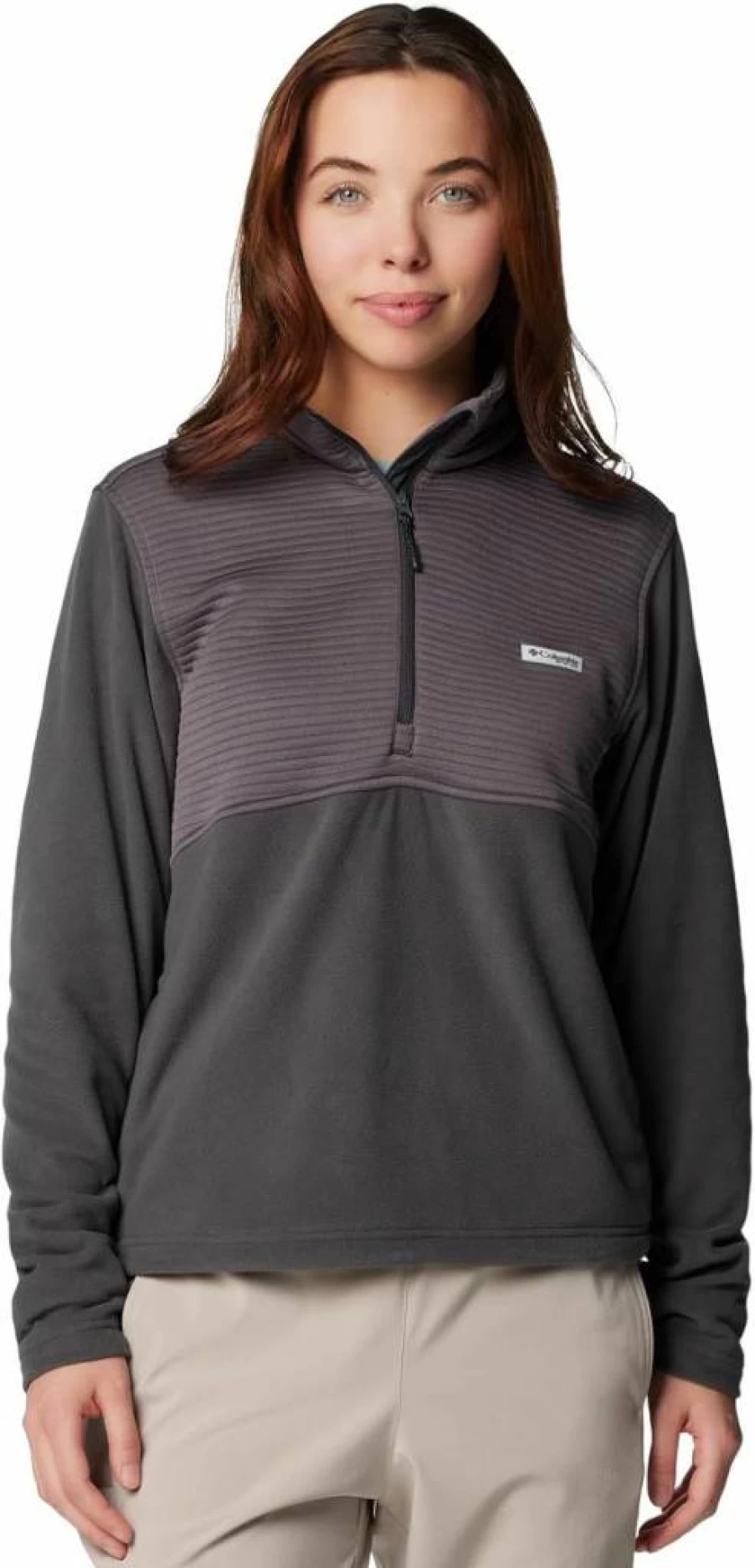 Columbia Women's PFG Uncharted Fleece Half-Zip Pullover - Lightweight Hiking & Outdoor Jacket