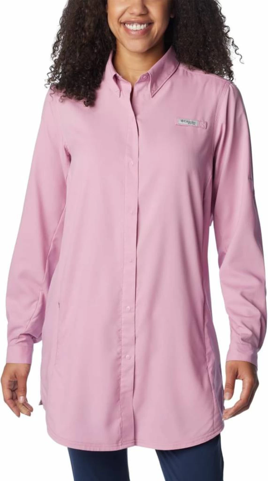 Columbia Women's Tamiami II Long Sleeve Tunic Shirt - UPF Sun Protection & Moisture-Wicking Hiking Top