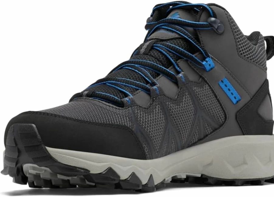 Columbia Men's PeakFreak II Mid OutDry Waterproof Hiking Shoes - Trail Grip Outdoor Trekking Boots