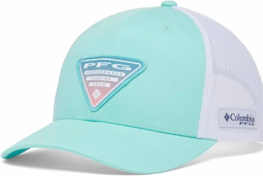 Columbia PFG Mesh Snapback Hat - Adjustable Outdoor Sun Cap for Fishing & Hiking