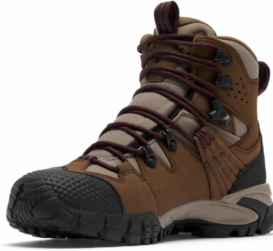 Columbia Women's Geoterra OutDry Waterproof Leather Hiking Boots for Outdoor Trekking