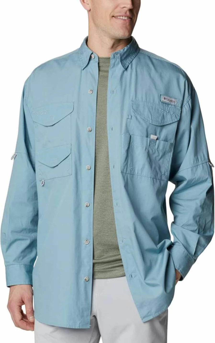 Columbia Men's Bonehead Long Sleeve Shirt - Lightweight, Quick-Dry Hiking & Outdoor Performance Shirt