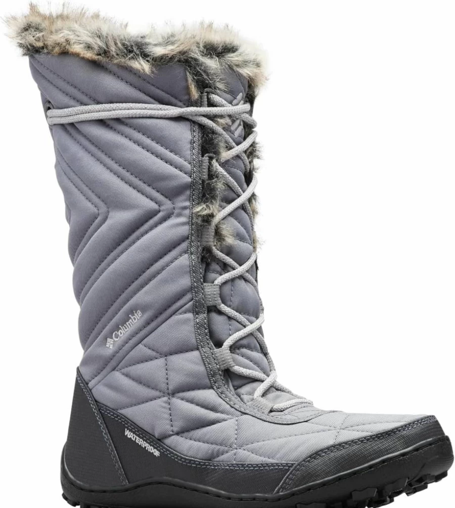 Columbia Women's Minx Slip III Mid Calf Winter Boots Waterproof Insulated Snow Boots for Hiking & Outdoor