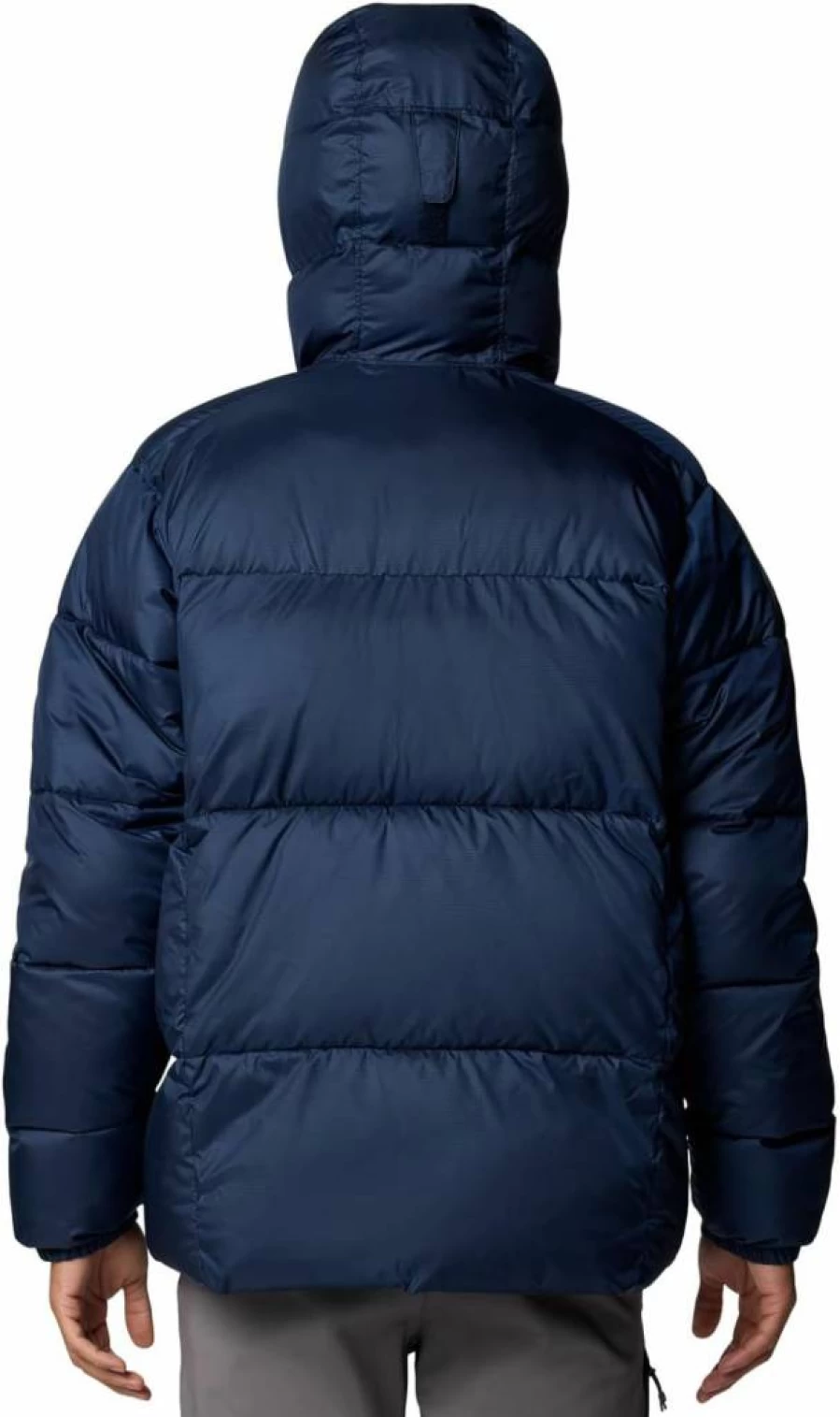 Columbia Men's Puffer Jacket - Lightweight Hooded Winter Coat for Outdoor Activities