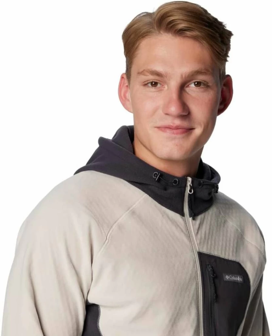 Columbia Men's Full Zip Hooded Tracks Jacket II - Outdoor Performance Fleece