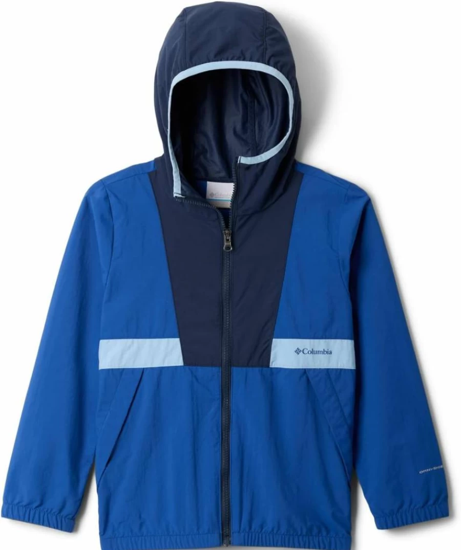 Columbia Boys' Spire Valley Lightweight Water-Resistant Windbreaker Jacket