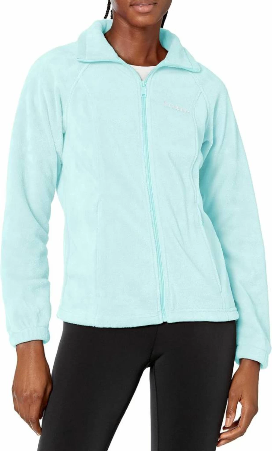 Columbia Women's Benton Springs Full Zip Fleece Jacket - Lightweight Hiking & Outdoor Warm Layer