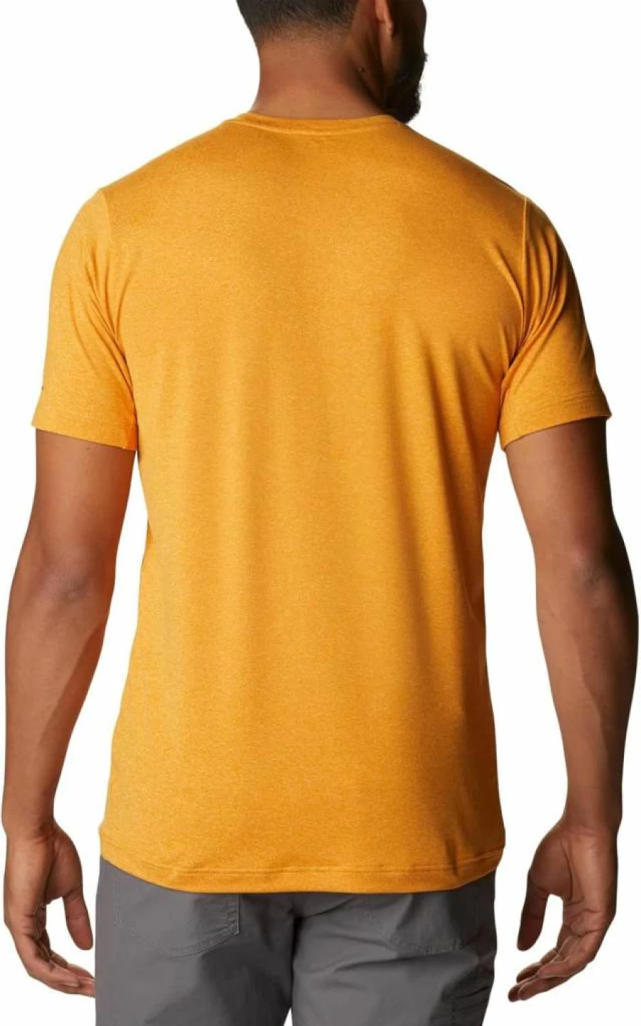 Columbia Men's Tech Trail Crew Neck Hiking Shirt - Moisture-Wicking & Breathable Outdoor Performance Top