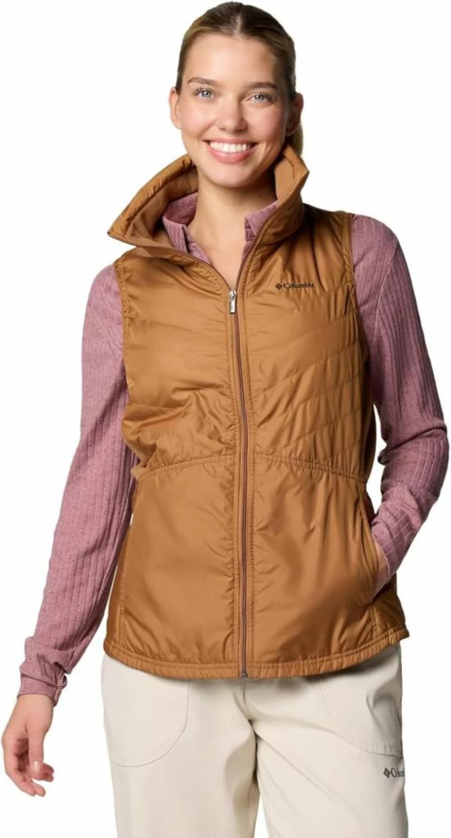 Columbia Women's Mix It Around Vest III - Lightweight Water-Resistant Outdoor Jacket for Hiking & Travel