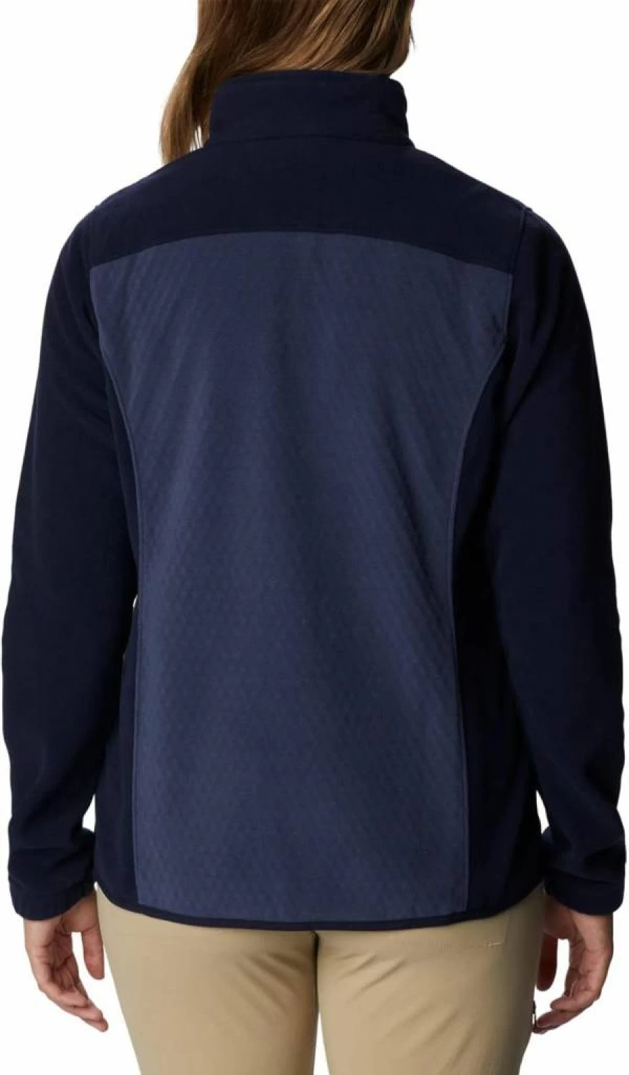 Columbia Women's Overlook Trail Full Zip Fleece Jacket - Lightweight Hiking Pullover with Zipper, Warm Outdoor Layering