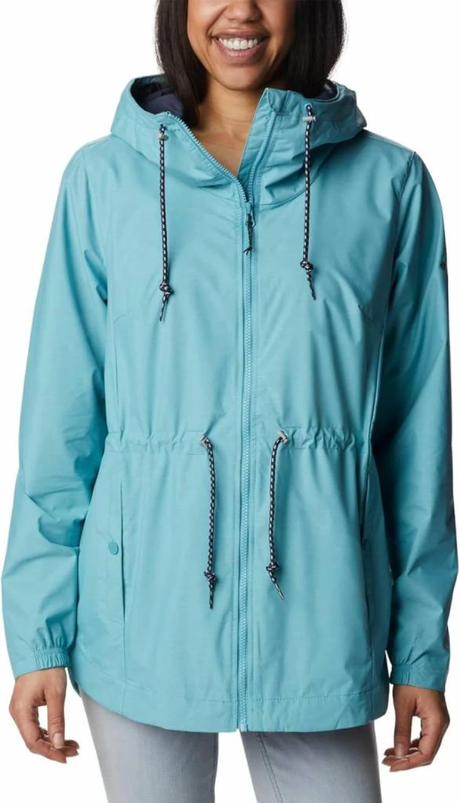 Columbia Women's Lillian Ridge Waterproof Hiking Shell Jacket - Lightweight Raincoat for Outdoor Adventures