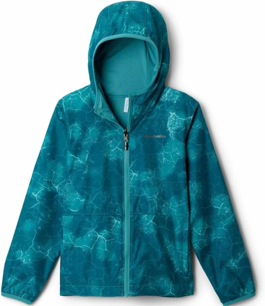 Columbia Boys' Reversible Pixel Grabber II Jacket - Water-Resistant Outerwear for Kids
