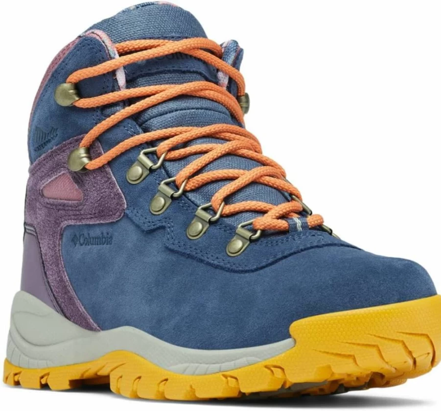 Columbia Women's Newton Ridge Plus Amped Hiking Shoes - Waterproof Desert Night Trekking Footwear for Outdoor Adventures