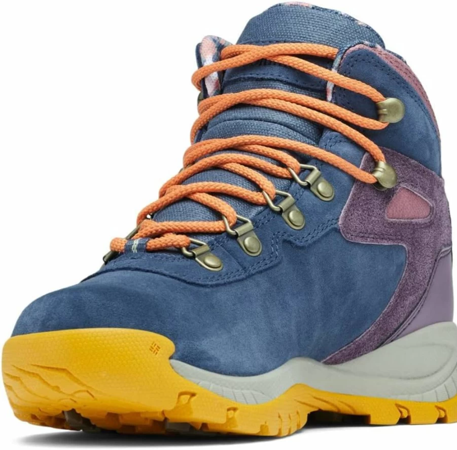 Columbia Women's Newton Ridge Plus Amped Hiking Shoes - Waterproof Desert Night Trekking Footwear for Outdoor Adventures