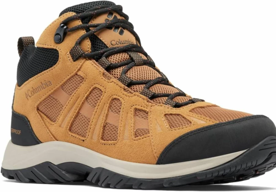 Columbia Men's Redmond III Mid Waterproof Hiking Boots - Outdoor Trekking Shoes for Men