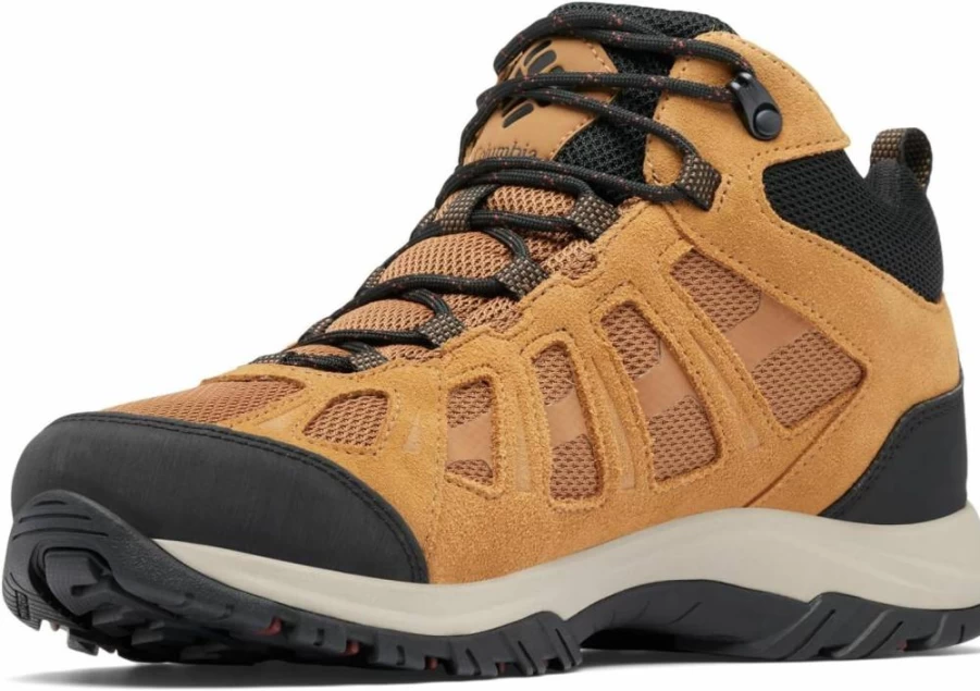 Columbia Men's Redmond III Mid Waterproof Hiking Boots - Outdoor Trekking Shoes for Men