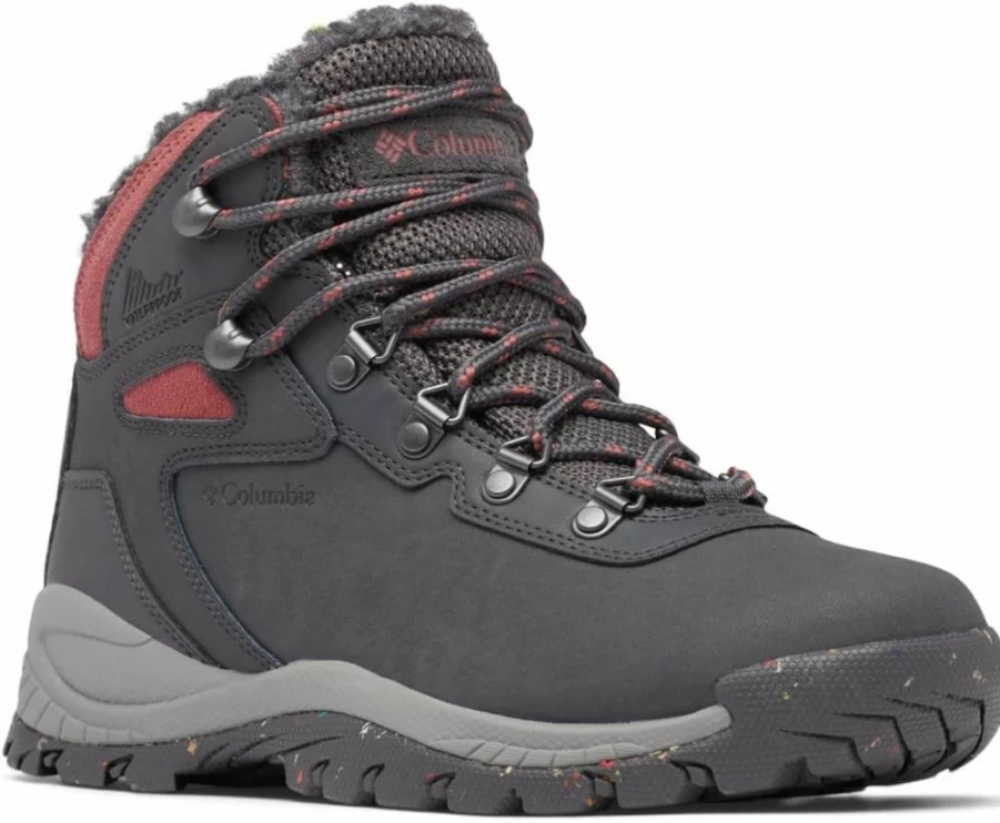Columbia Women's Newton Ridge Plus Waterproof Hiking Boots Omni-Heat II Winter Traction Outdoor Shoes