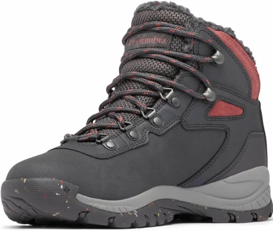 Columbia Women's Newton Ridge Plus Waterproof Hiking Boots Omni-Heat II Winter Traction Outdoor Shoes