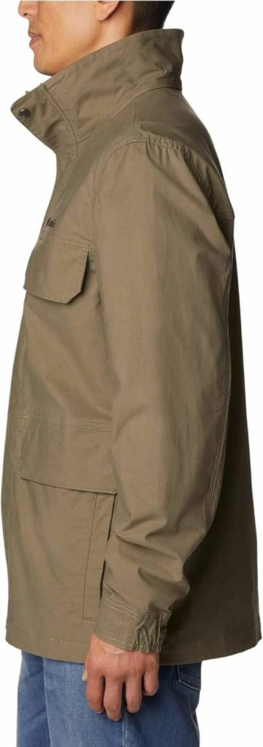 Columbia Men's Sage Lake Waterproof Jacket – Lightweight Outdoor Raincoat for Hiking & Camping