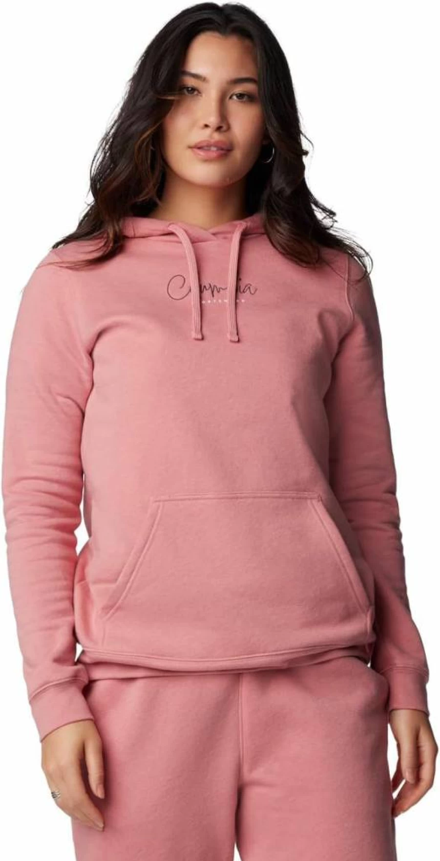 Columbia Women's Trek Graphic Hoodie - Lightweight Fleece Pullover with Stylish Print for Outdoor Activities