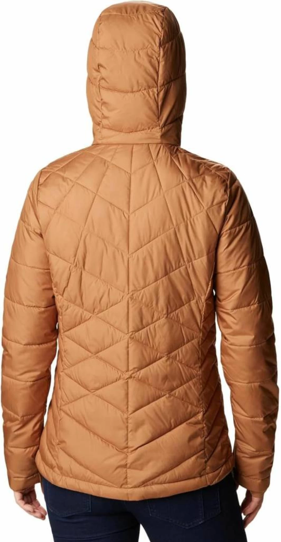 Columbia Women's Heavenly Hooded Jacket - Lightweight Water-Resistant Outdoor Coat for Hiking & Travel